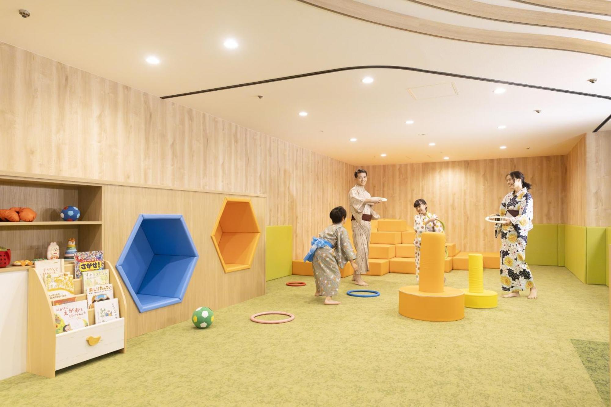 Hotel Ooedo Onsen Monogatari Premium Kaga Maruya Exteriér fotografie